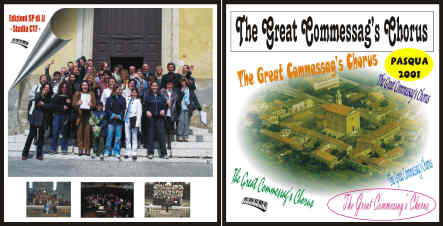 Copertina CD 2001 Great Commessag'Chorus